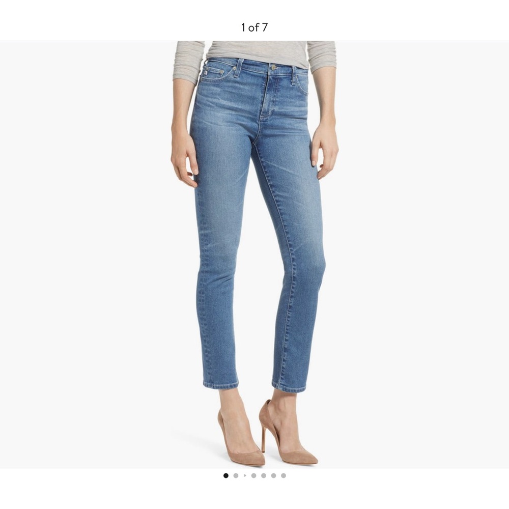 SALE!!!  AG Mari Mid Rise Slim Straight Leg Jeans